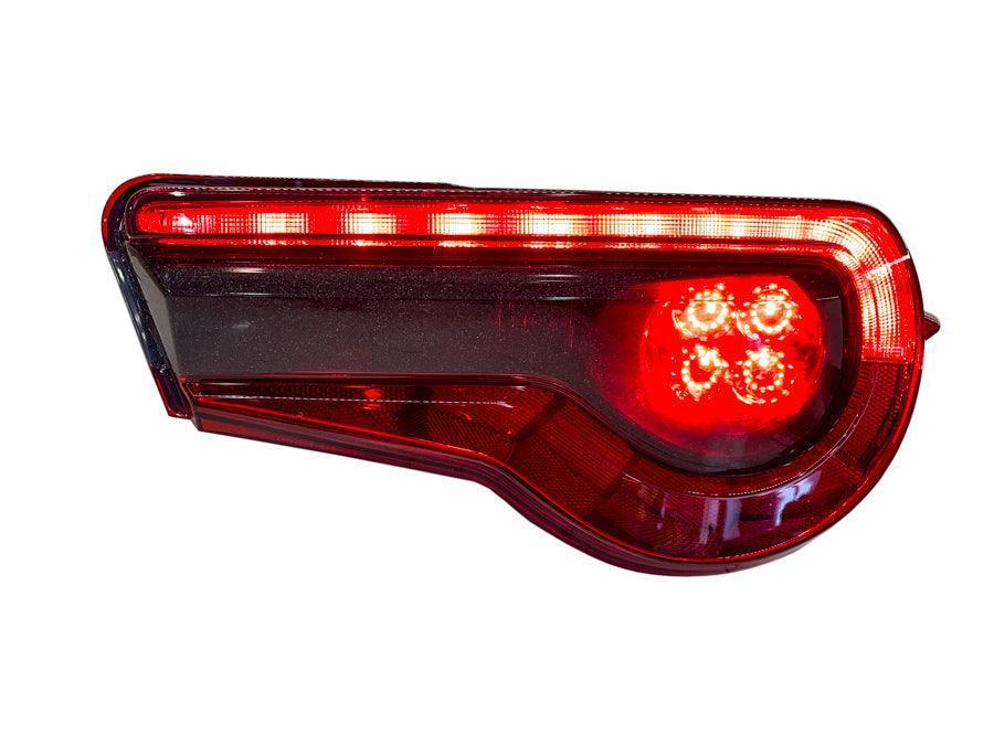 Special Edition Dark Smoke Galaxy Tail Light Overlays - 2017 - 2021 Toyota 86 / Subaru BRZ - JDMuscleTaillights1786TLDSG