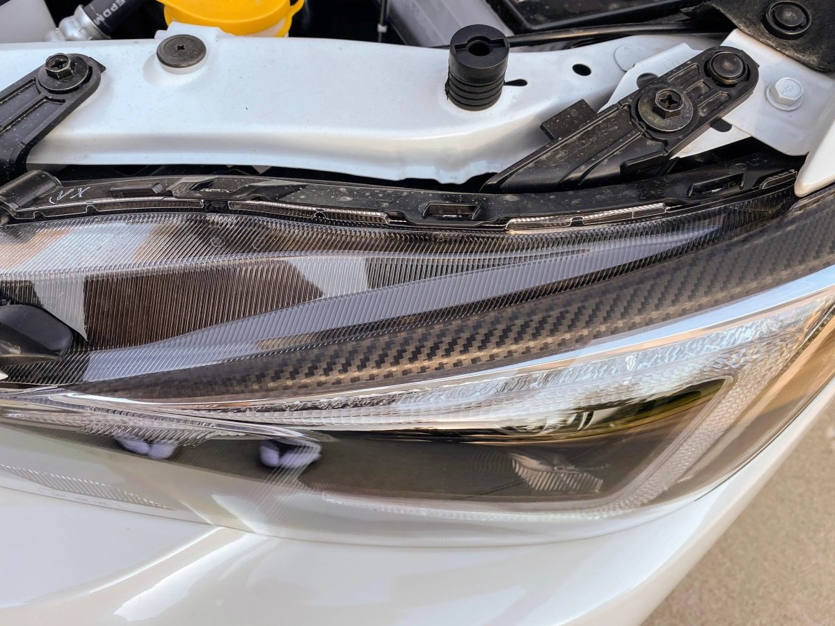 Special Edition Dark Smoke Stealth Headlight Overlays - 2015 - 2020 WRX / STI - JDMuscleHeadlights15WRXHLDSST