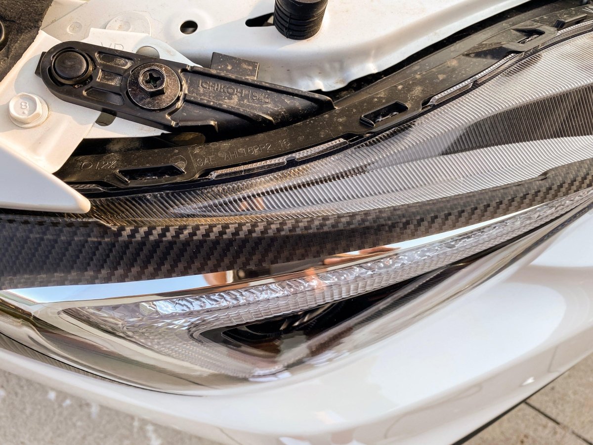 Special Edition Dark Smoke Stealth Headlight Overlays - 2015 - 2020 WRX / STI - JDMuscleHeadlights15WRXHLDSST