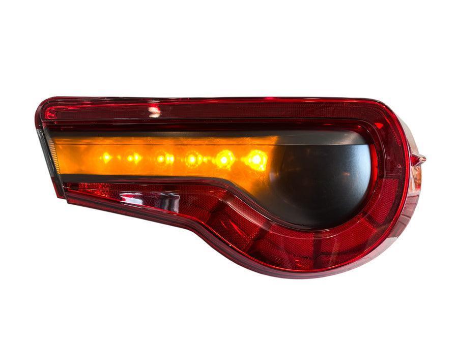 Special Edition Dark Smoke Stealth Tail Light Overlays - 2017 - 2021 Toyota 86 / Subaru BRZ - JDMuscleTaillights1786TLDSST