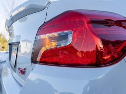 Special Edition Version Zero Tail Light Overlays - 2015 - 2021 WRX / STI - JDMuscleTaillights15WRXTLV0DSSTDark Smoke Stealth
