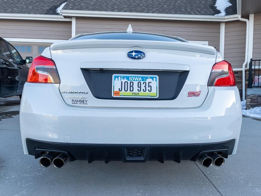 Special Edition Version Zero Tail Light Overlays - 2015 - 2021 WRX / STI - JDMuscleTaillights15WRXTLV0DSSTDark Smoke Stealth