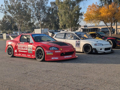 (SPECIAL - ORDER) Touring Car Widebody - Honda Civic CR - X Del Sol (92 - 98) - JDMuscleWidebody Kitsku-44022843932716Front End Only (FLip, Bumper Extensions, Fenders)