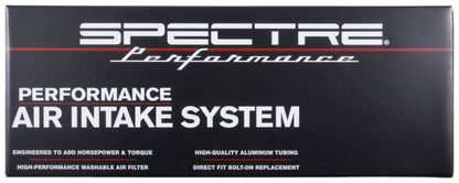 Spectre [06-09 Civic] Air Intake Kit for 1.8L 4-Cylinder - Polished Aluminum, Black Heat Shield - JDMuscleIntakesspe9076