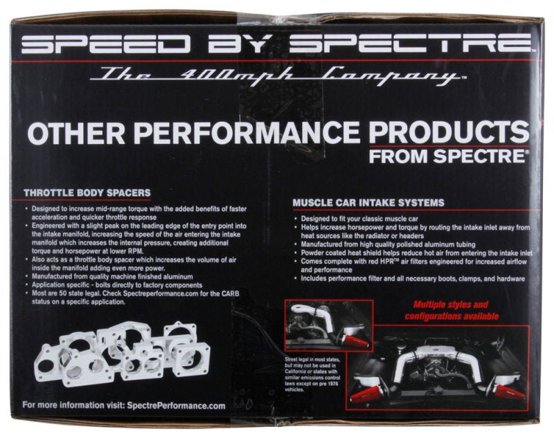 Spectre [12-15 Civic] [13-15 ILX] Air Intake Kit - Polished Aluminum - JDMuscleIntakesspe9074
