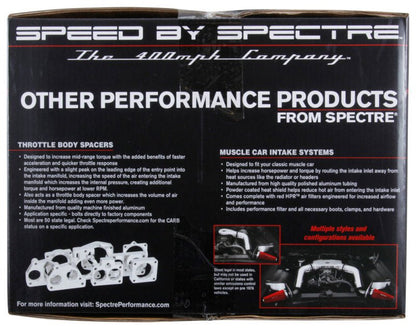 Spectre [12-15 Civic] [13-15 ILX] Air Intake Kit - Polished Aluminum - JDMuscleIntakesspe9074