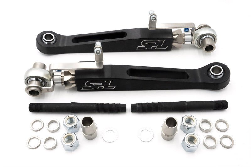 SPL Parts 2015+ Ford Mustang S550 Front Lower Control Arms with Adjustable Camber and Track Width | sppSPL FLCA S550 - JDMuscleSPK461587