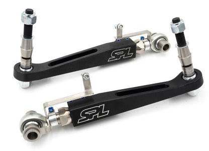 SPL Parts 2015+ Ford Mustang S550 Front Lower Control Arms with Adjustable Camber and Track Width | sppSPL FLCA S550 - JDMuscleSPK461587