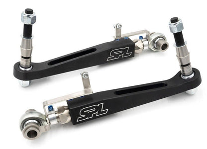 SPL Parts 2015+ Ford Mustang S550 Front Lower Control Arms with Adjustable Camber and Track Width | sppSPL FLCA S550 - JDMuscleSPK461587