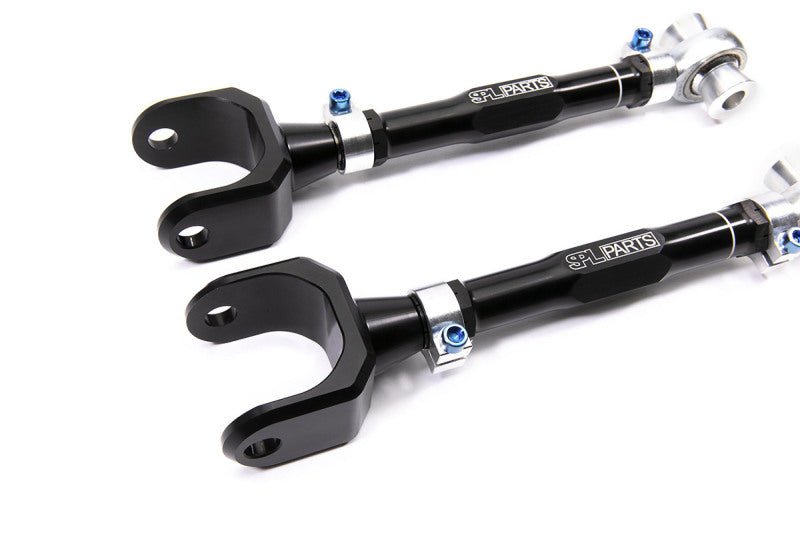SPL Parts 2015+ Ford S550 Mustang Rear Toe Arms w/ Eccentric Lockouts - JDMuscleShop the look 2sppSPL RTAEL S550