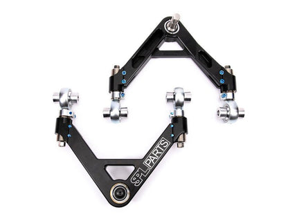 SPL Parts Nissan GTR R35 Front Upper Control Arms with Adjustable Camber and Caster | sppSPL FUA R35 - JDMuscleSPK461588
