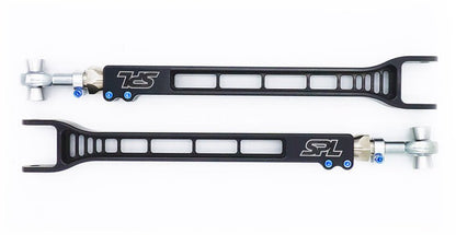 SPL Parts Nissan GTR R35 Rear Toe Links – Adjustable Billet Aluminum and Titanium Suspension Arms | sppSPL RTA R35 - JDMuscleSPK461658