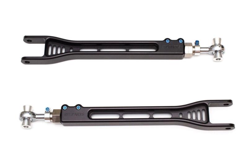 SPL Parts Nissan GTR R35 Rear Toe Links – Adjustable Billet Aluminum and Titanium Suspension Arms | sppSPL RTA R35 - JDMuscleSPK461658