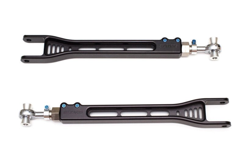 SPL Parts Nissan GTR R35 Rear Toe Links – Adjustable Billet Aluminum and Titanium Suspension Arms | sppSPL RTA R35 - JDMuscleSPK461658