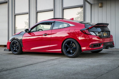 Spoiler Extension – Honda Civic Non - Si Coupe (FC3, 2017 - 2021) - JDMuscleExtension/Gurneysku-40294217580588ACMClear Anodized