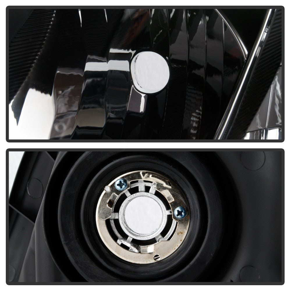 Spyder [12-15 Honda Civic] Black Halogen Headlights - JDMuscleHeadlightsHD-JH-HC13-AM-BK