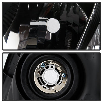 Spyder [12-15 Honda Civic] Black Halogen Headlights - JDMuscleHeadlightsHD-JH-HC13-AM-BK