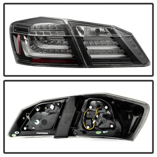 Spyder [13-15 Honda Accord] 4DR ( Original LED Version ) LED Tail Lights - Black - JDMuscleTail Lightsspy5082053