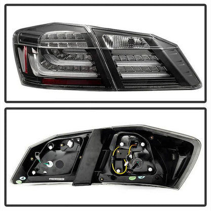 Spyder [13-15 Honda Accord] 4DR ( Original LED Version ) LED Tail Lights - Black - JDMuscleTail Lightsspy5082053