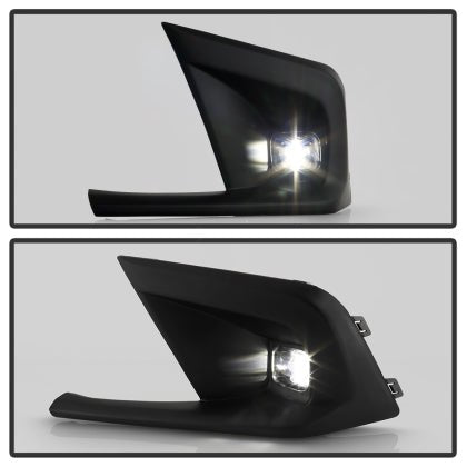 Spyder [22 - 23 Honda Civic] OEM Full LED Fog Lights w/ Switch - Clear | 9051203 - JDMuscleFog Lightsspy9051203