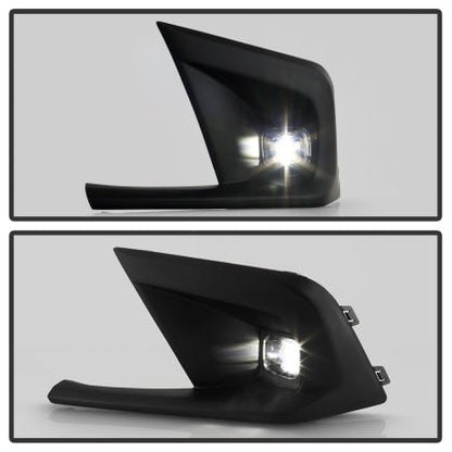 Spyder [22 - 23 Honda Civic] OEM Full LED Fog Lights w/ Switch - Clear | 9051203 - JDMuscleFog Lightsspy9051203