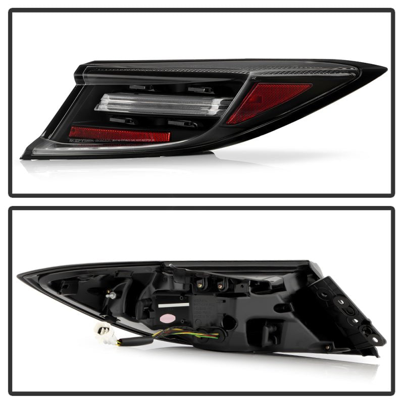 Spyder Apex 22 - 24 Toyota GR86/BRZ Full LED Tail Lights - Black (ALT - YD - TGR8622 - SEQGR - BK) - JDMuscleSPKspy5088918