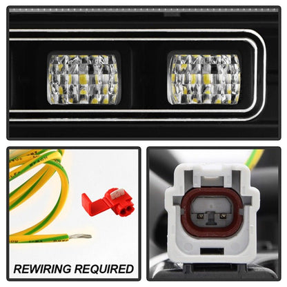 Spyder Apex 22 - 24 Toyota GR86/BRZ LED Rear Bumper Light w/ Fog Light - Blk (ALT - YD - TGR8622RRL - GR - BK) - JDMuscleSPKspy5088925