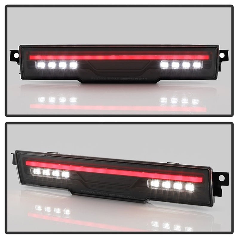 Spyder Apex 22 - 24 Toyota GR86/BRZ LED Rear Bumper Light w/ Fog Light - Blk (ALT - YD - TGR8622RRL - GR - BK) - JDMuscleSPKspy5088925