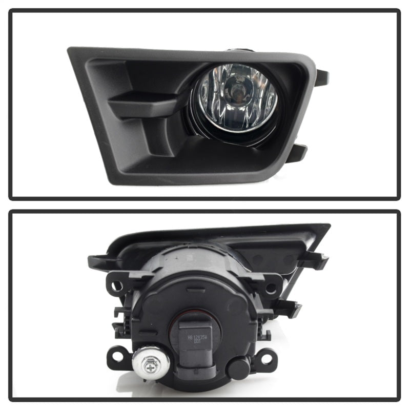 Spyder Ford Mustang 10 - 12 OEM Fog Light with Universal Switch - Clear | spy5083029 - JDMuscleSPK42854