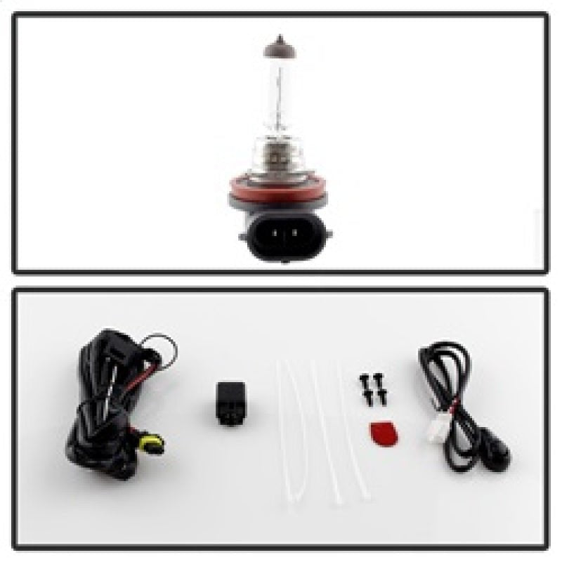 Spyder Ford Mustang 10 - 12 OEM Fog Light with Universal Switch - Clear | spy5083029 - JDMuscleSPK42854