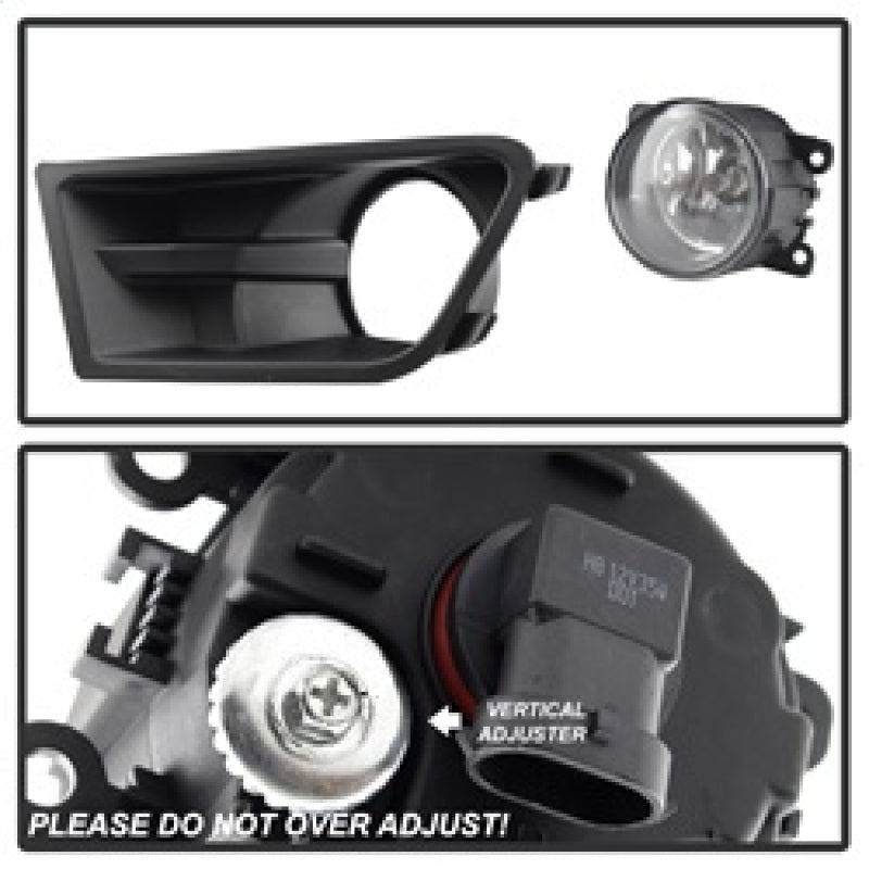 Spyder Ford Mustang 10 - 12 OEM Fog Light with Universal Switch - Clear | spy5083029 - JDMuscleSPK42854