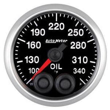 Autometer Elite Series 52mm Oil Temperature Peak & Warn w/ Electronic Control Gauge - Universal