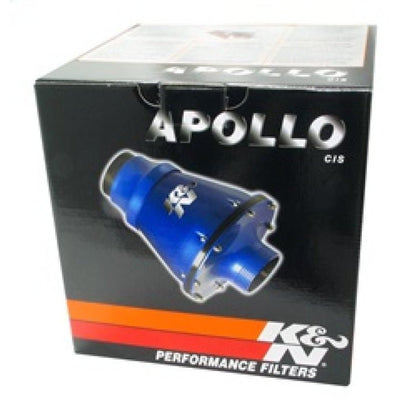 K&N Apollo Black Cold Air Intake System 70mm OD FLG PP Universal | RC-5052AB - JDMuscleIntakesknnRC-5052AB