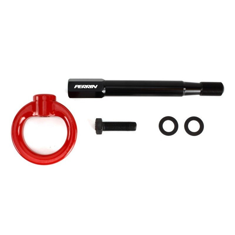 Perrin [22-26 WRX, 18-23 Crosstrek, 20-25 OBXT, 17-23 Impreza] Front Tow Hook Red - JDMuscleTow HooksperPSP-BDY-237RD