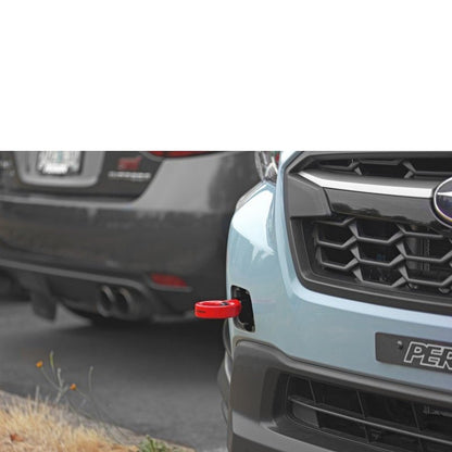 Perrin [22-26 WRX, 18-23 Crosstrek, 20-25 OBXT, 17-23 Impreza] Front Tow Hook Red - JDMuscleTow HooksperPSP-BDY-237RD
