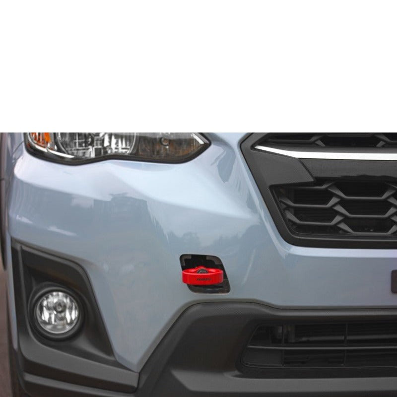 Perrin [22-26 WRX, 18-23 Crosstrek, 20-25 OBXT, 17-23 Impreza] Front Tow Hook Red - JDMuscleTow HooksperPSP-BDY-237RD