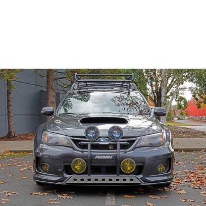 PERRIN [08-14 WRX/STI] Tow Hook Kit Front Flat - Black | PSP-BDY-231BK - JDMuscleTow HooksperPSP-BDY-231BK