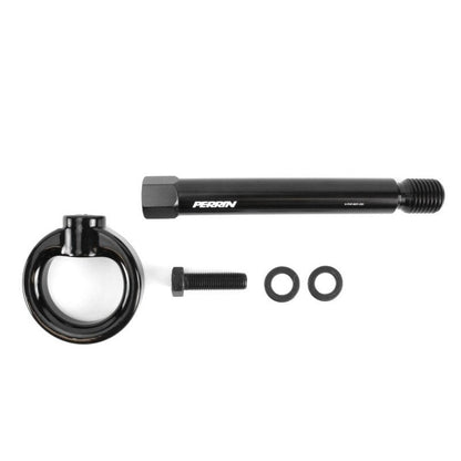 PERRIN Performance Rear Tow Hook Kit Black Honda Civic Type R 2017+ / SI 2017+ | PHP-BDY-251GBK - JDMuscleTow HooksperPHP-BDY-251GBK