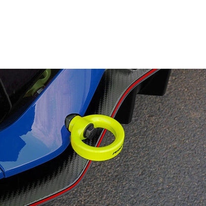 PERRIN Performance Rear Tow Hook Kit Neon Yellow Honda Civic Type R 2017+ / SI 2017+ | PHP-BDY-251NY - JDMuscleTow HooksperPHP-BDY-251NY