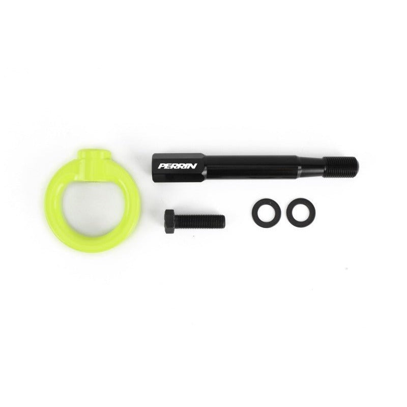 Perrin [22-26 WRX, 18-23 Crosstrek] Rear Tow Hook Neon Yellow - JDMuscleTow HooksperPSP-BDY-257NY