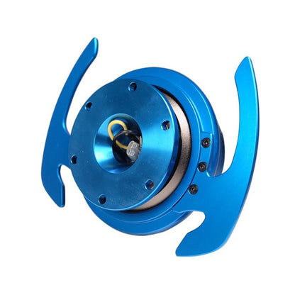 NRG Quick Release Kit Gen 4.0 - Blue Body / Blue Ring w/ Handles - JDMuscleSteering Wheel Quick Releases680334416366