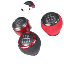 JDMuscle [15-25 WRX, 15-21 STI] Custom OEM+ Shift Knob *Clearance* - JDMuscleShift KnobsJDM-WRX15-SFT-RCBC1. Red Carbon Ring + Black Carbon Body