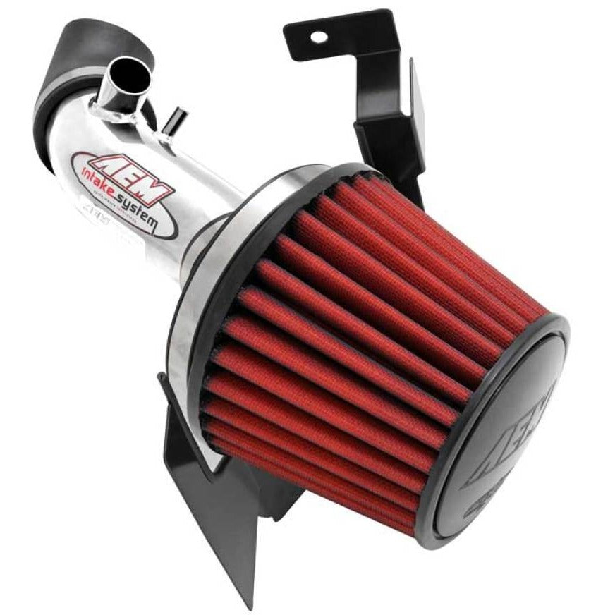 AEM Polished Short Ram Intake System Mitsubishi Evo 8 2003-2004 | 22-435P - JDMuscleIntakesaem22-435P