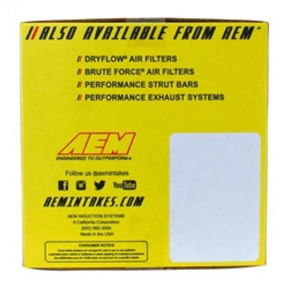 AEM Polished Short Ram Intake System Honda Accord DX LX EX 4cyl. 1998-2002 | 22-415P - JDMuscleIntakesaem22-415P