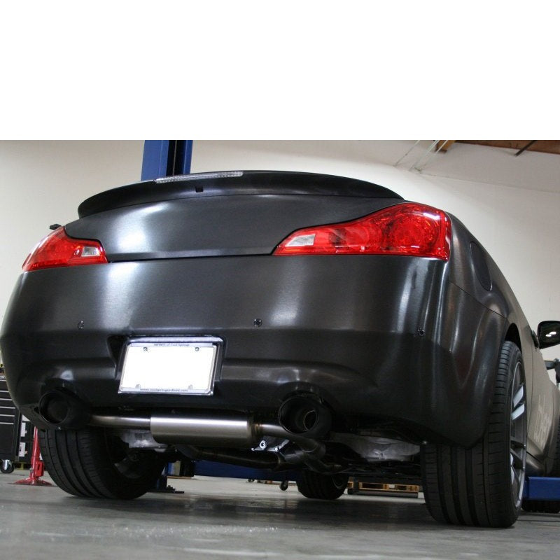 aFe Takeda 2-1/2 in 304 SS Cat-Back Exhaust System w/ Black Tips Infiniti G37 2008-2013 / Q60 V6-3.7 2014-2015 | 49-36103-B - JDMuscleCat Back Exhaust Systemafe49-36103-B