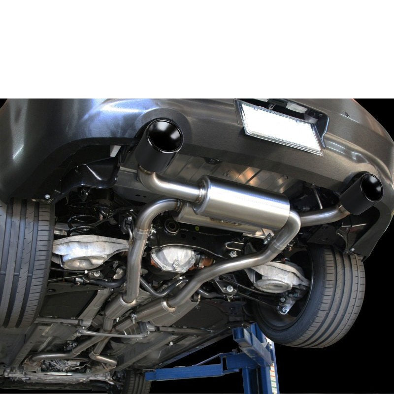 aFe Takeda 2-1/2 in 304 SS Cat-Back Exhaust System w/ Black Tips Infiniti G37 2008-2013 / Q60 V6-3.7 2014-2015 | 49-36103-B - JDMuscleCat Back Exhaust Systemafe49-36103-B