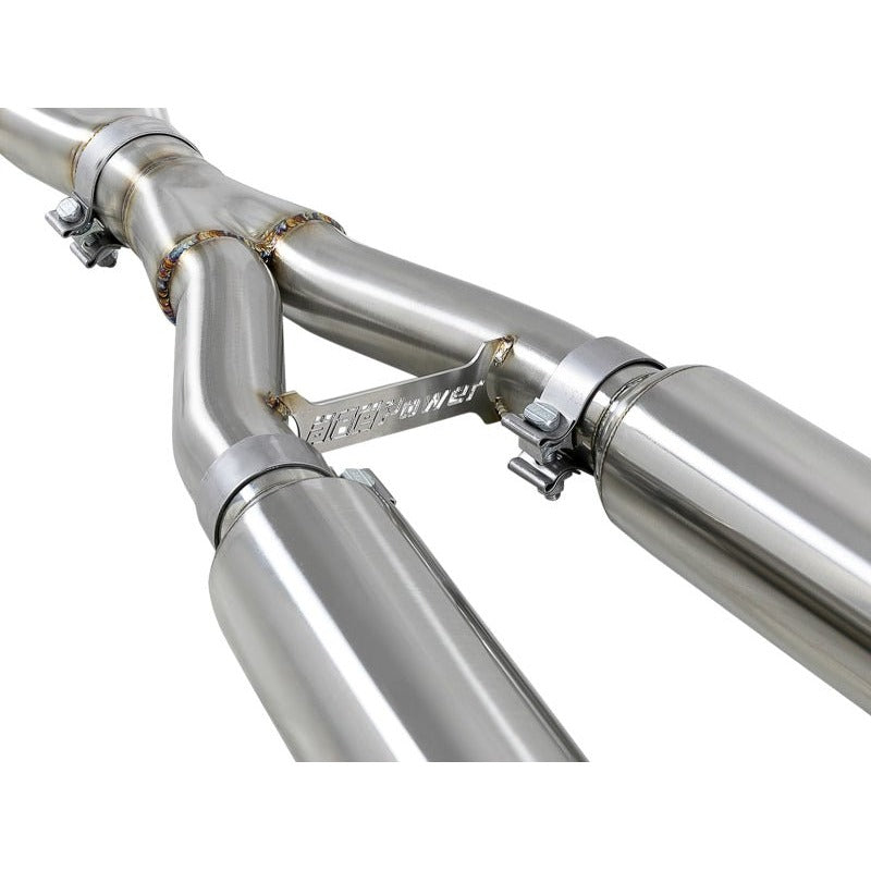 aFe Takeda 2.5in 304 SS Cat-Back Exhaust System w/ Black Tips 16-20 Infiniti Q50 V6-3.0L | tt | 49-36132NM-B - JDMuscleCat Back Exhaust Systemafe49-36132NM-B
