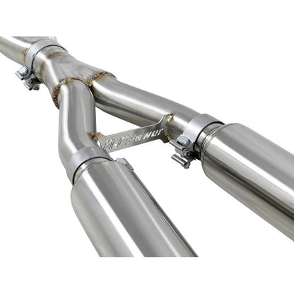 aFe Takeda 2.5in 304 SS Cat-Back Exhaust System w/ Black Tips 16-20 Infiniti Q50 V6-3.0L | tt | 49-36132NM-B - JDMuscleCat Back Exhaust Systemafe49-36132NM-B