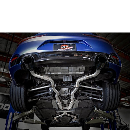 aFe POWER Takeda 2.5in 304 SS CB Exhaust w/ Black Tips 17-21 Infiniti Q60 V6-3.0L | tt | 49-36134NM-B - JDMuscleCat Back Exhaust Systemafe49-36134NM-B