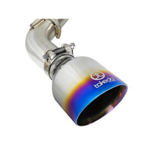 aFe POWER Takeda 2.5in 304 SS CB Exhaust w/ Blue Flame Tips 17-21 Infiniti Q60 V6-3.0L | tt | 49-36134NM-L - JDMuscleCat Back Exhaust Systemafe49-36134NM-L